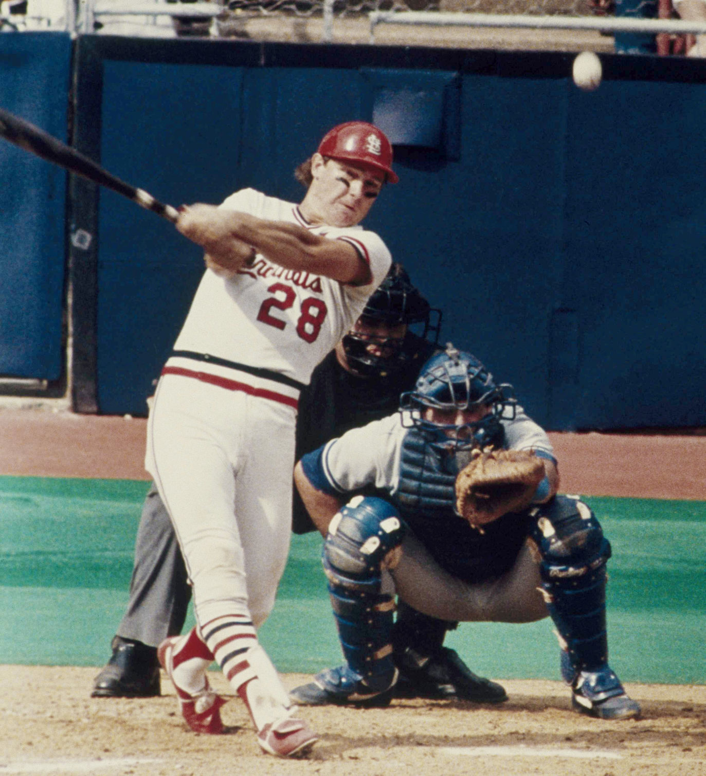 NL Playoffs Cardinals Dodgers 1985